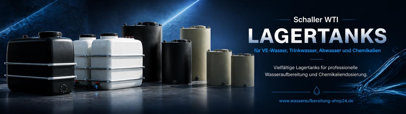 Lagertanks Wasseraufbereitung